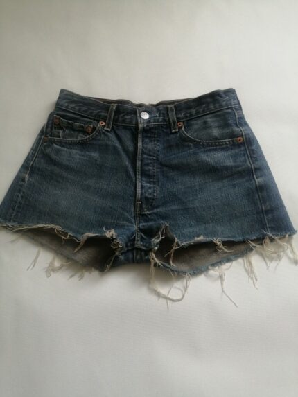Levis 501 Shorts Womens Grade A Blue Jeans Hot Pants W29