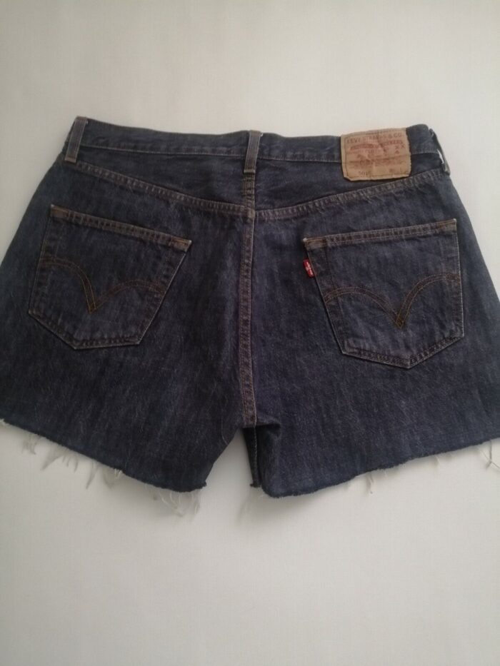 Levis 501 Womens Shorts Hot Pants Jeans W34 Button Fly