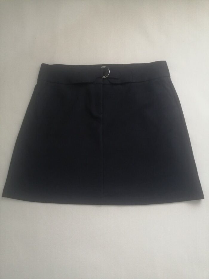 Marks And Spencer Womens Black Mini Skirt Ladies Size UK 20